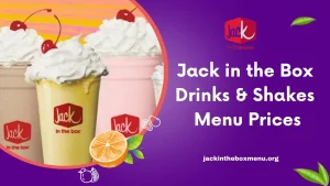 Jack in the box drinks and shakes menu prices