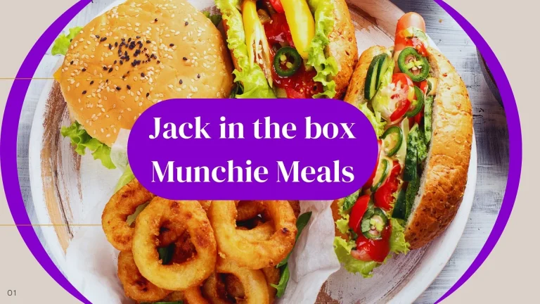 Jack in the box Munchie meals