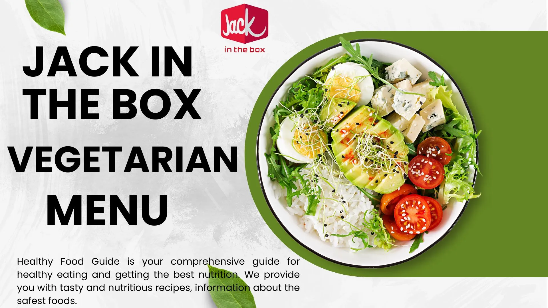 vegetarian menu jack in the box